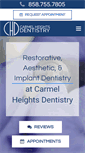 Mobile Screenshot of carmelheightsdentistry.com